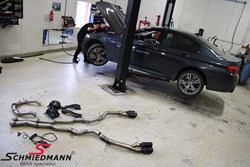 Bmw F10 M5 Schmiedmann Exhaust Downpipe X Pipe 05