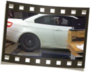 E93 M3 ESS på rullefelt