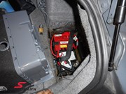 BMW E92 Battery Water Trunk 01