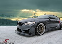BMW F82 M4 Schmiedmann Sverige Winter