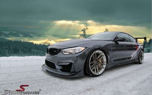 BMW F82 M4 Schmiedmann Sverige Winter