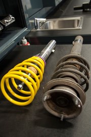 Bmw E82 135I Kwsuspension Kit Kercher Frontspoilerlip 2016 06 7