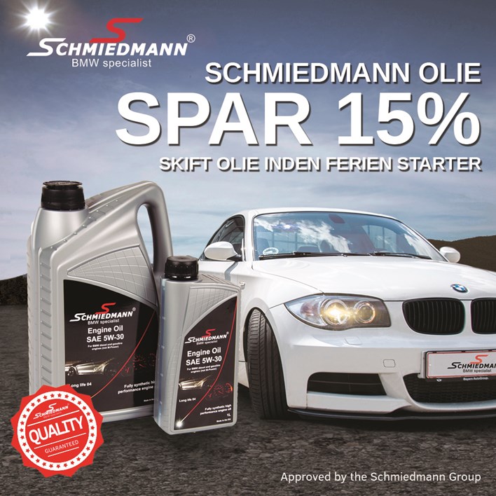 Schmiedmann Olie 15Pct Kvadrat Dk