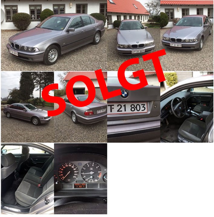 BMW E39 523I Solgt