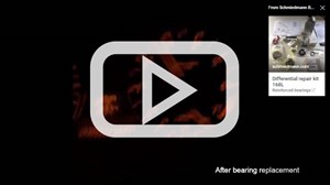 BMW 168L Rear Differential Repair Video