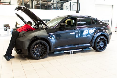 Hamann X5 Faar Aftermarket Twin Turbo Replacement Kit Paa Bmw Vaerksted Schmiedmann Odense 44