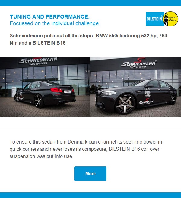 Bilstein Newsletter