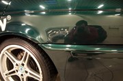 BMW E39 Paa Vaerkstedet Rust Paa Bagskaerm