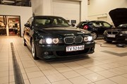 BMW E39 Paa Vaerkstedet Set Forfra M Lys