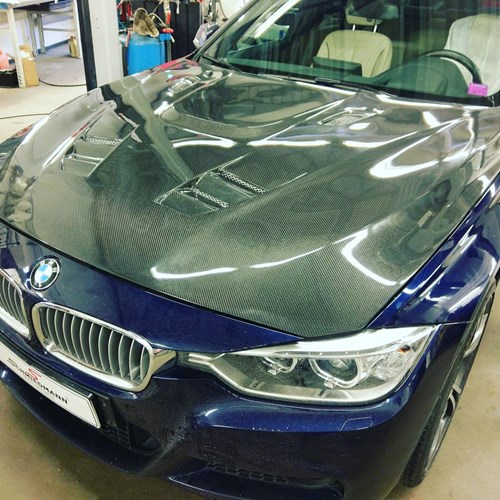 Carbon Motorhjelm BMW F30 335 I Schmiedmann 2
