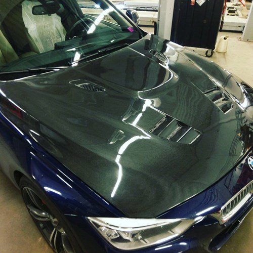 Carbon Motorhjelm BMW F30 335 I Schmiedmann
