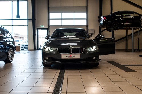 BMW F30 F31 DEPO Angel Eyes Look Halogen Headlights 3