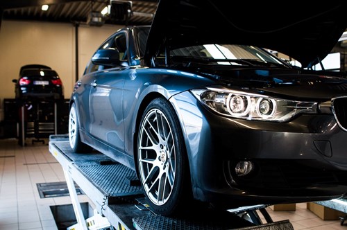 BMW F30 F31 DEPO Angel Eyes Look Halogen Headlights 5