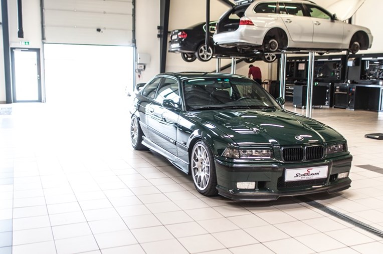 BMW E36 AC Schnitzer Knastaksler M3 GT British Racing Green Schmiedmann 1