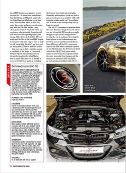 Schmiedmann BMW S3 E90 335I Performance BMW Article S3