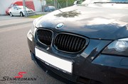 Bmw E61lci Bmw High Gloss Black Kidney Grilles 02