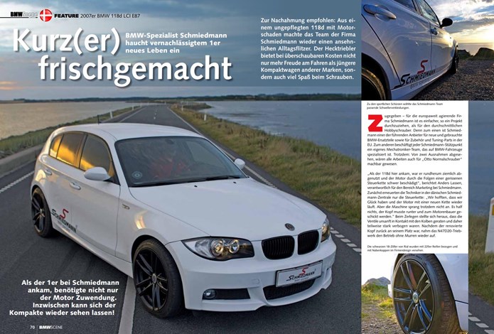 BMW SCENE E87 LCI 118D Page1
