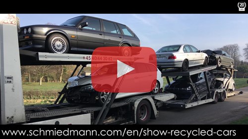 Schmiedmann Nordborg Newly Arrived Bmw Models For Recycling Video Thumbnail Playbutton
