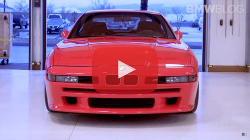 BMW BLOG E31 M8 Prototype Video Thumbnail Playbutton
