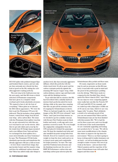 Schmiedmann Sweden BMW M4 F82 Performance BMW Mafgazine Apex Predator Page 7
