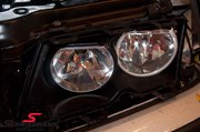 Bmw E46 Carbon Styling Fenders With Grills Angel Eyes 03