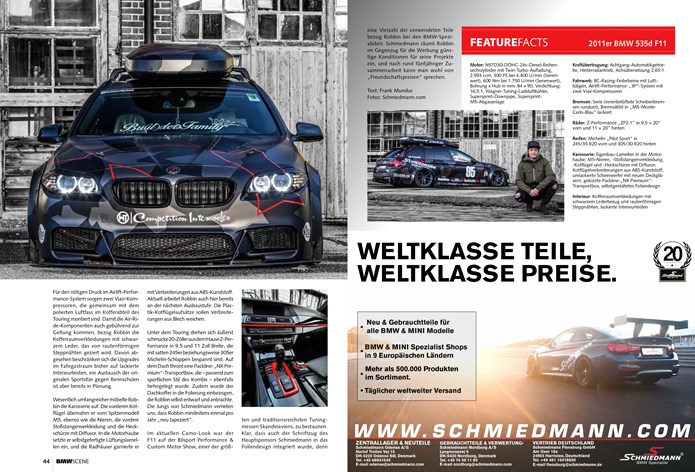 BMW Scene Schmiedmann BMW F11 535D Page 2