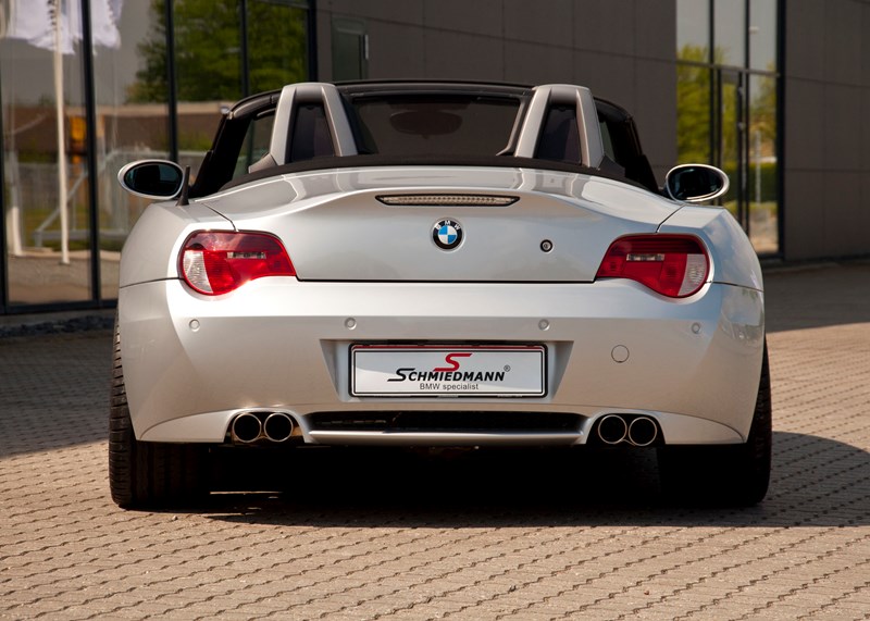 Schmiedmann Bmw Z4 E85 With Z4 M Styling And Schmiedmann 4 Pipe Exhaust