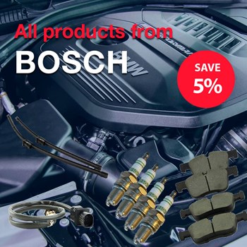 All BOSCH - save 5%
