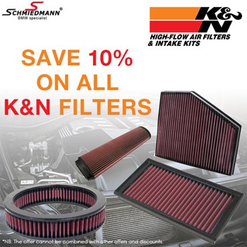 K&N Filters - save 10%