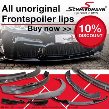 Unoriginal frontspoiler lips - save 10 %