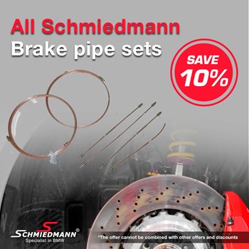 Schmiedmann brake pipe sets - save 10 %