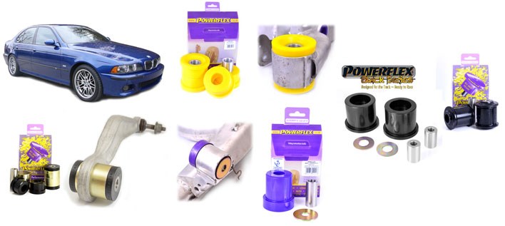 Powerflex rear bushes BMW E39